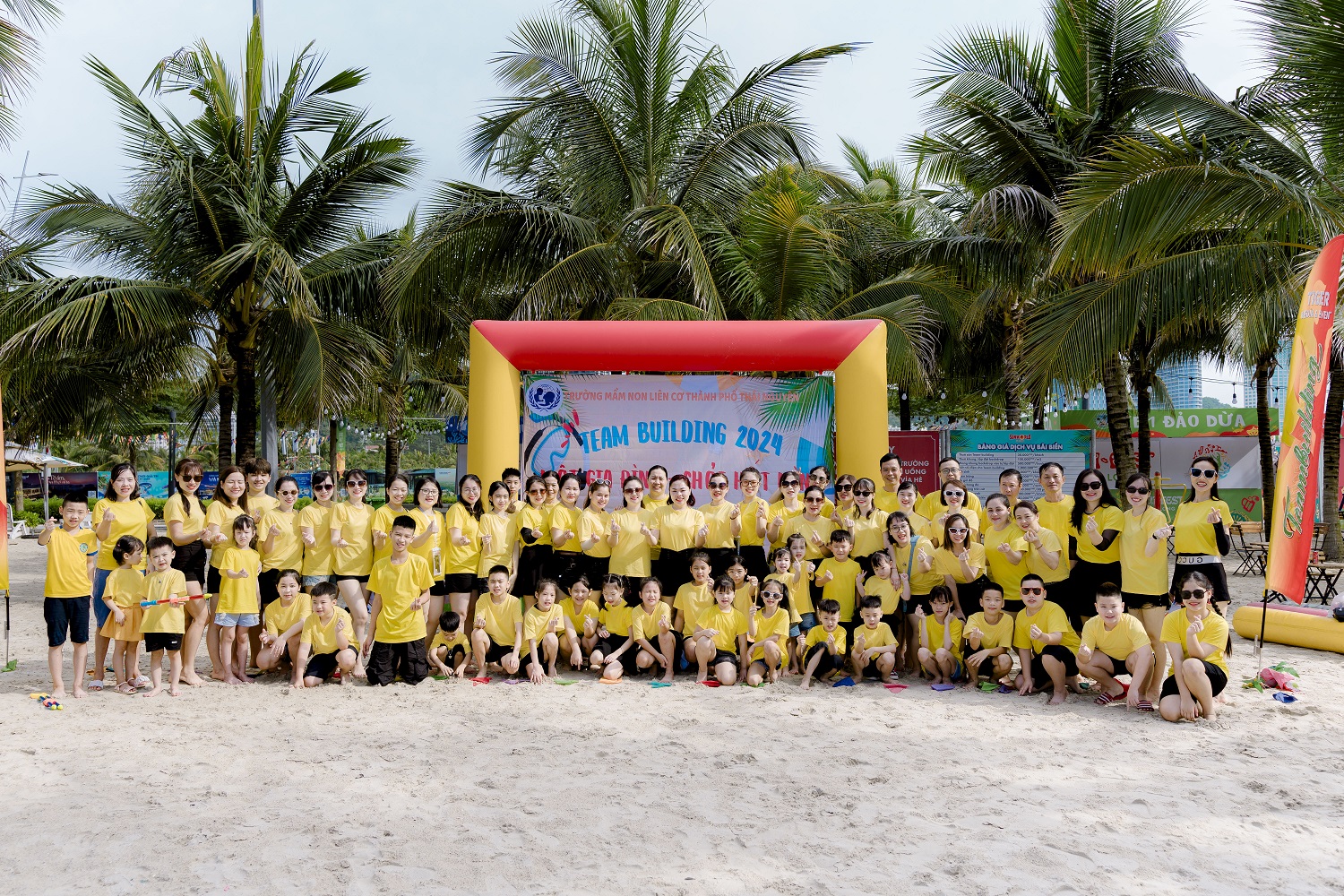 Chương trình TeamBuilding trường MN Liên Cơ (Thái Nguyên) tại Bãi Cháy ngày 11/7/2024